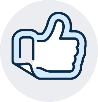 לוגו שירות לקוחות לייק